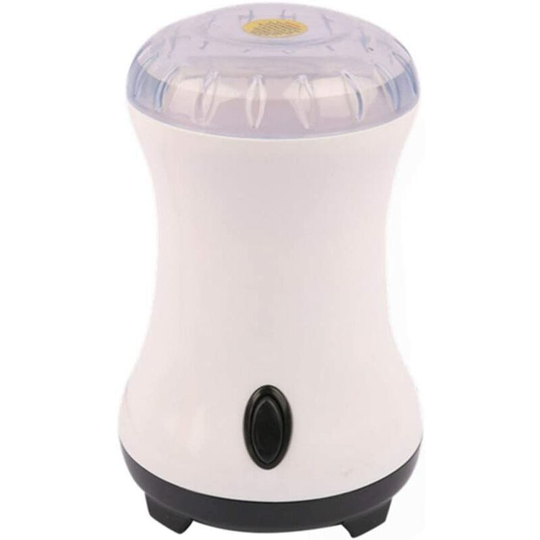 Benobby Kids - Electric Coffee Bean Grinder, One Touch Design Transparent Top Lid Home Tool Portable Bean Grinder for Coffee Beans Spices Seeds Nuts