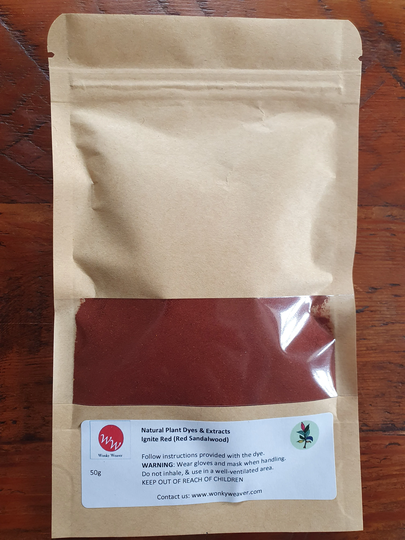 Red Sandalwood Dye Powder - 100% Natural Plant & Medicinal Properties