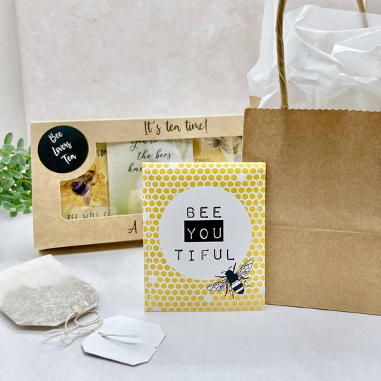 Bee Gifts: Tea Gift Set For Bee Lovers