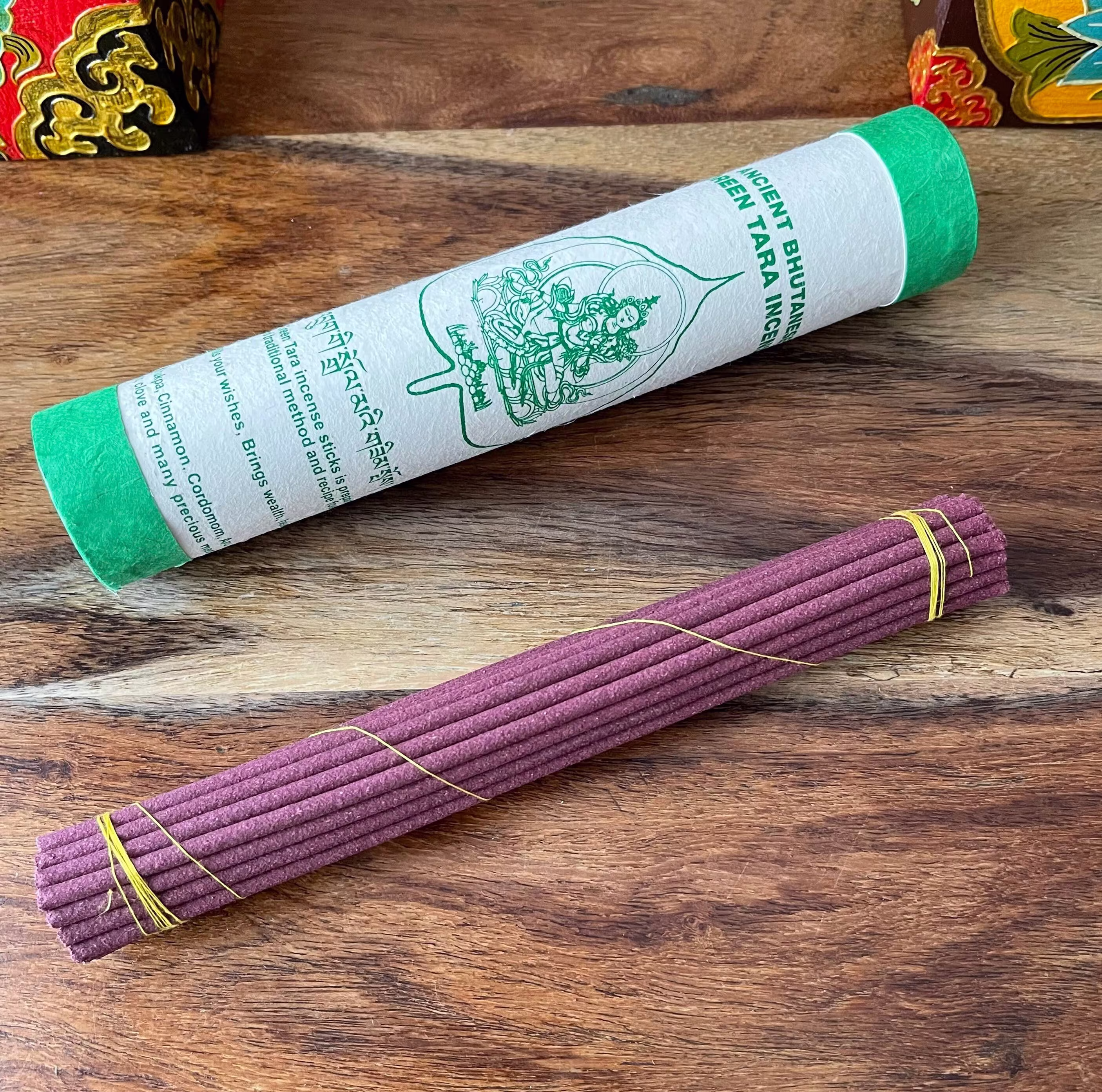 Ancient Bhutanese Green Tara Incense 30 Sticks