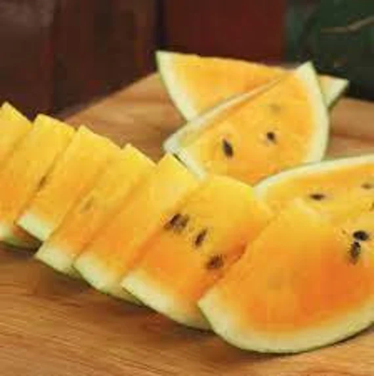 Tendersweet Orange Watermelon, Us Organic Heirloom Non Gmo Seeds, Free Seed With Orders
