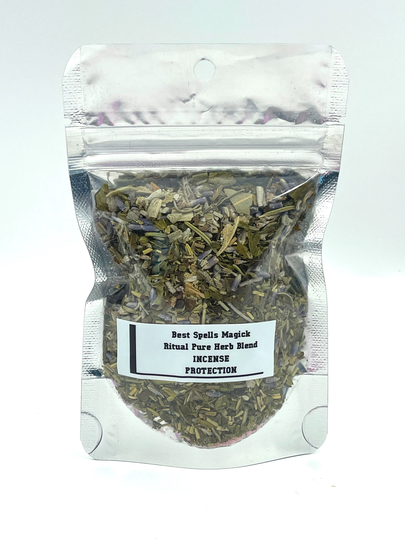 Protection Herbal Loose Incense/Peace/ Jinx Removing/Uncrossing/Hand Crafted/ Wicca/Hoodoo/ Hand Crafted