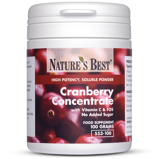 Cranberry Concentrate, With Vitamin C & Fos 100 Powder