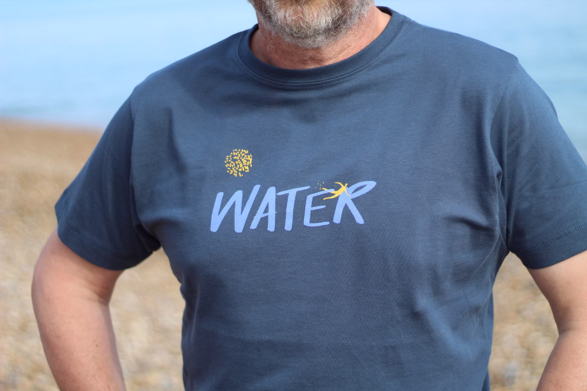 Wild Swimming T-Shirt in Premium Organic Cotton. Unisex Fit