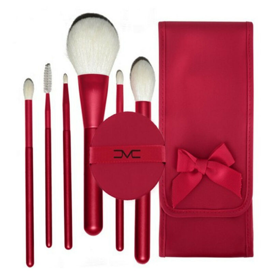 Benobbykids - Makeup Brushes, Make up Brushes, Premium Synthetic Soft Hair Make up Brush Set, 6Pc Professional Makeup Brush Set for Foundation Powder