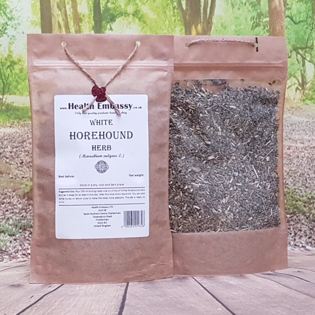 White Horehound Herb | Marrubium Vulgare L Health Embassy Natural Herbal Tea