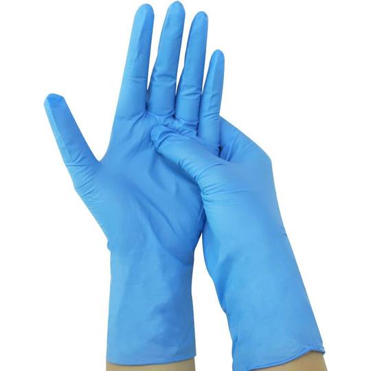 Gdrhvfd - Disposable Nitrile Gloves, 1000 Pcs Disposable Nitrile Gloves, Blue Nitrile Gloves, Powder Free Disposable Gloves, 10 Box Nitrile Gloves