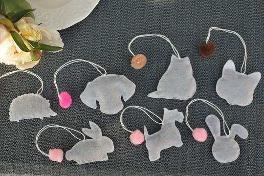 Animals Shaped Tea Bags 7 Peaces Bags Hedgehog Dog Cat Rabbit Baby Shower Gift Animals