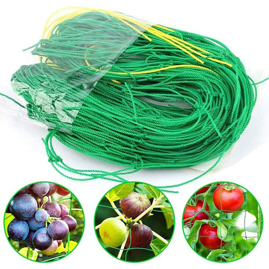 Garden Trellis 1.8 x 2.7 m Plant Trellis Green Garden Net Garden Plant Net, Pea Climbing Net For Climbing Plants Beans Fruits Clematis Cucumbers