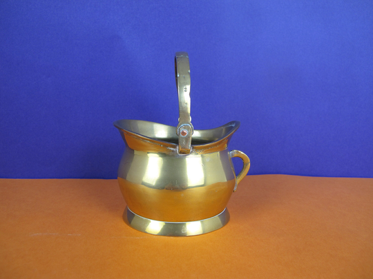 Small Brass Cauldron Planter. 3 Inch Diameter, Suitable For Hanging Plant