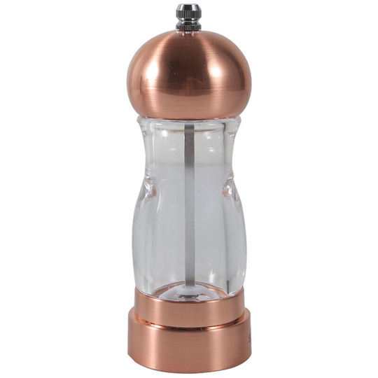 Fvbjd - Grinder new transparent pepper grinder spice coffee manual grinder seasoning jar Bronze 6 Inch Bubble Wrap