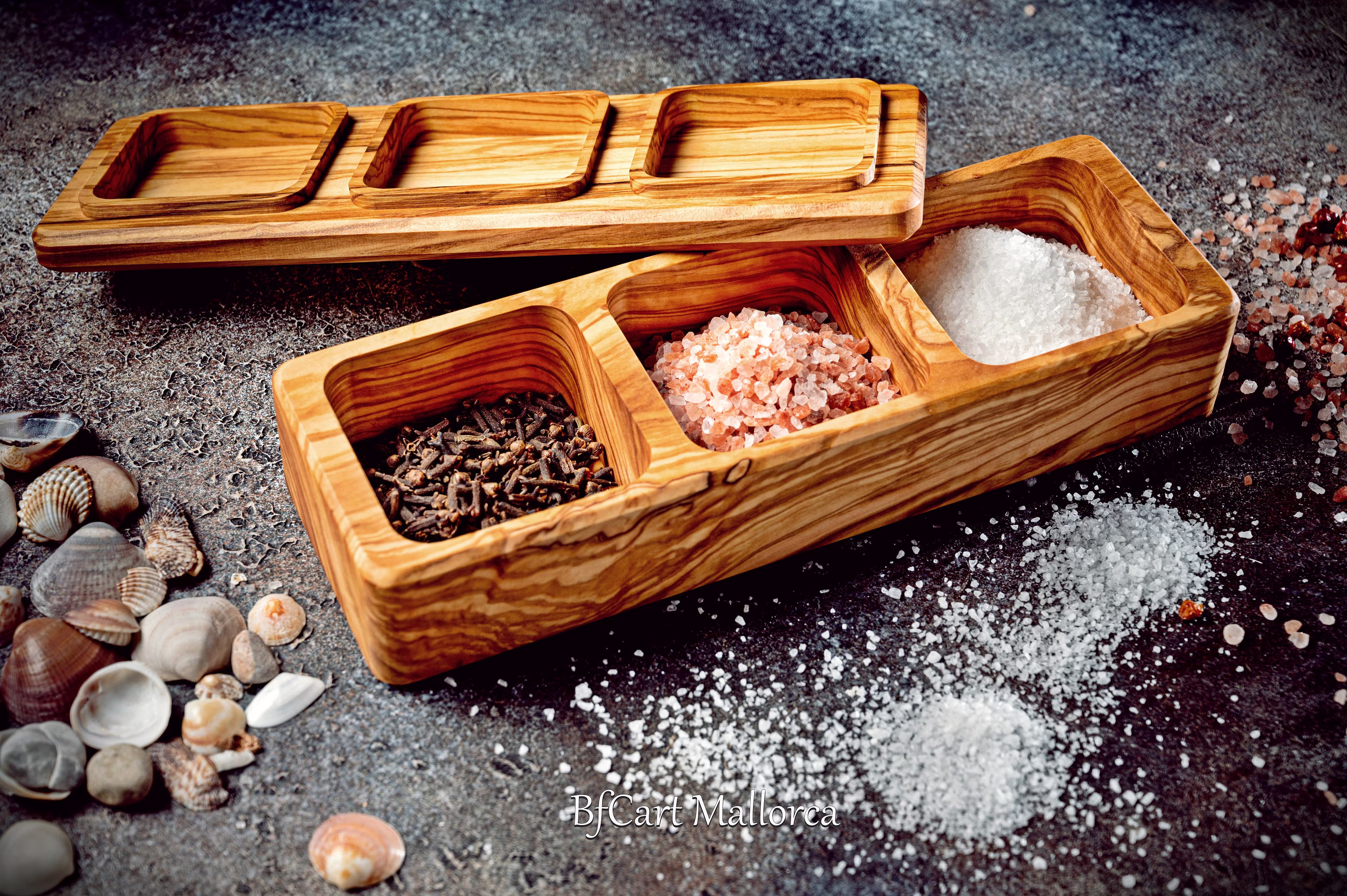 Olive Wood Salt Box With A Lid, Kitchen Large, Container Storage, Wooden Set, Sugar Handmade, Keeper