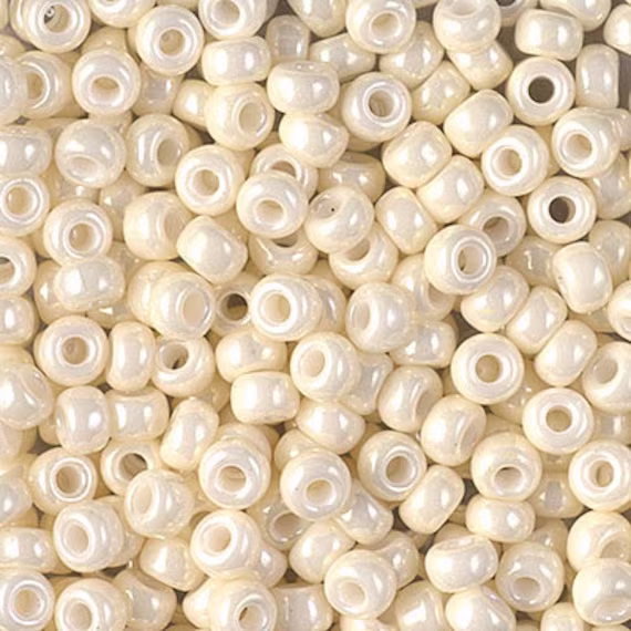Seed Bead 6-594 Miyuki Beads 6/0 Cream Ceylon 20 Grams Diy