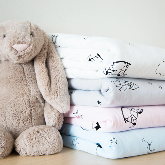 Mermaid Baby Blanket, Toddler Comforter, Crib Blanket, Crib Comforter, Organic Baby Blanket Cotton Crib Blankets For Boys & Girls