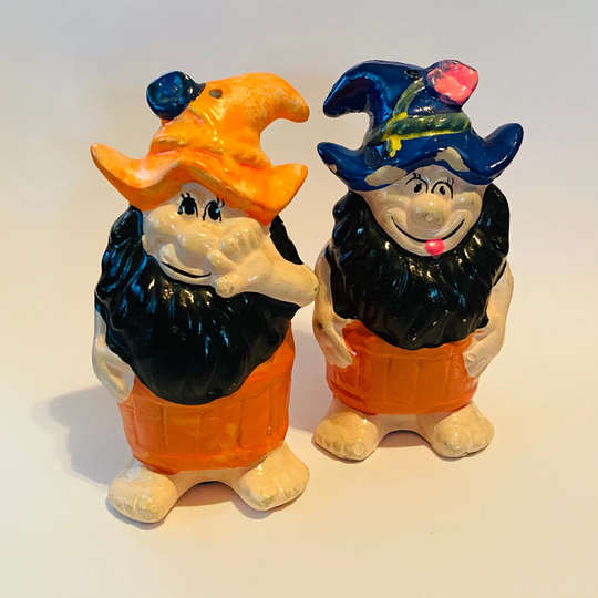 Hillbilly Salt & Pepper Shakers - Vintage