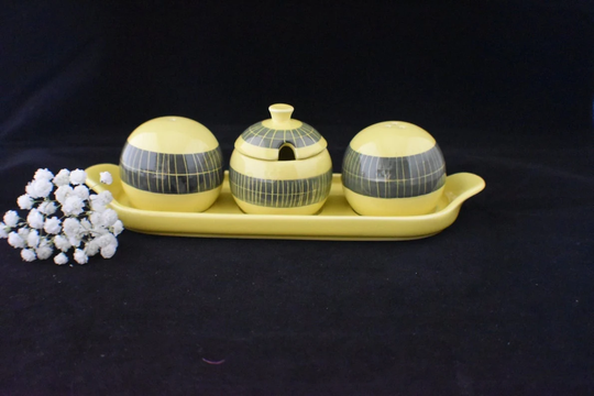 Vintage Retro Cruet Set - 1970S