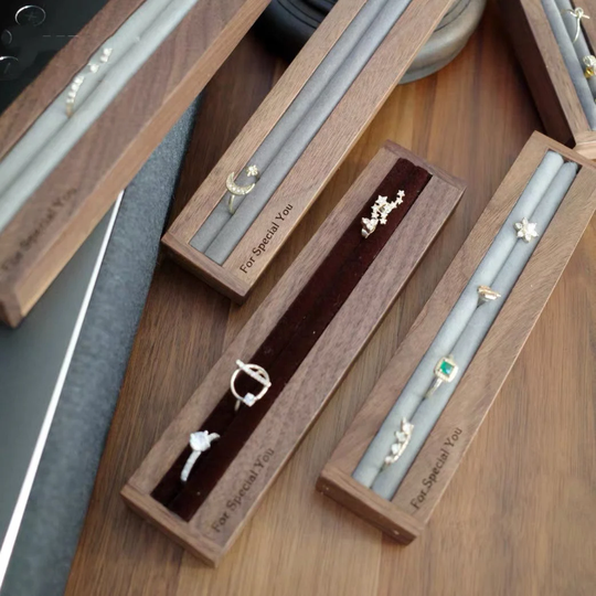 Wood Ring Display, Stand, Organizer, Holder, Engagement Wedding Holder