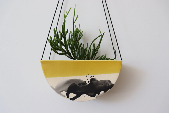 Half Moon Hanging Planter - Daybreak
