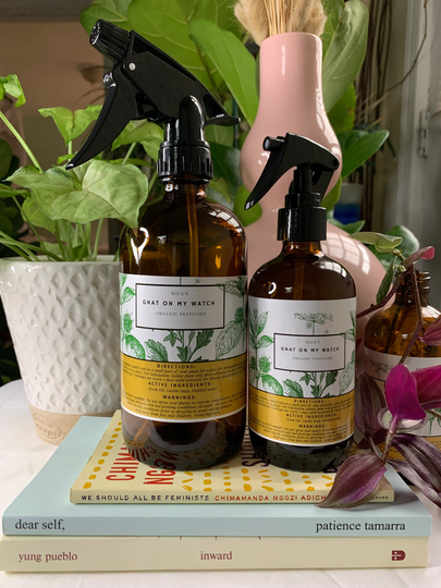 Mica's Gnat On My Watch Organic Pesticide | 8Oz-16Oz