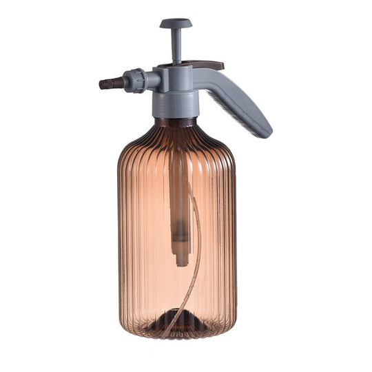 2.0l spray bottle with adjustable nozzle for garden, plants, cleaning / bronze