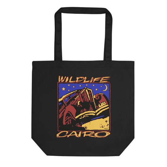 Eco Tote Bag Organic Cotton Twill Hand Made