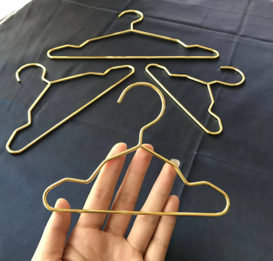 Pet Clothes Hanger | Dog Cat Organizer Gold