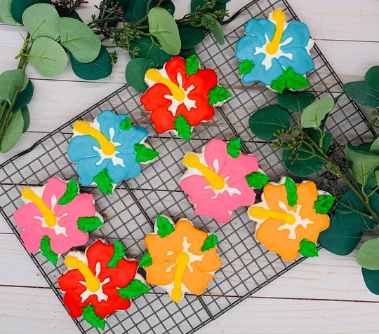 Hibiscus Sugar Cookies