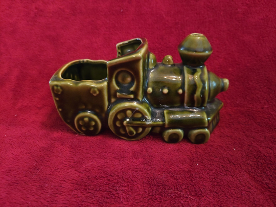 Vintage Mccoy Train Planter