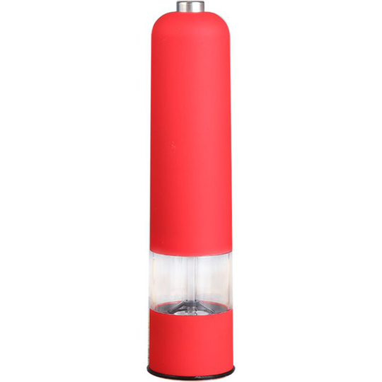 Fvbjd - Salt and Pepper Mill Set of 2 Manual with Adjustable Ceramic Grinder from Coarse to Fine Spice Mill Set abs red