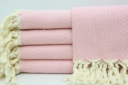 Turkish Towel, Bulk Towel, Designed Towel, Powder Pink Towel, Beach Towel, 40''x70'', Wedding Towel, Bath Towel, Turkish Peshtemal, Gift Towel