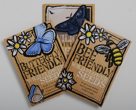 Trio Pack Of Bee, Butterfly And Twilight Seeds