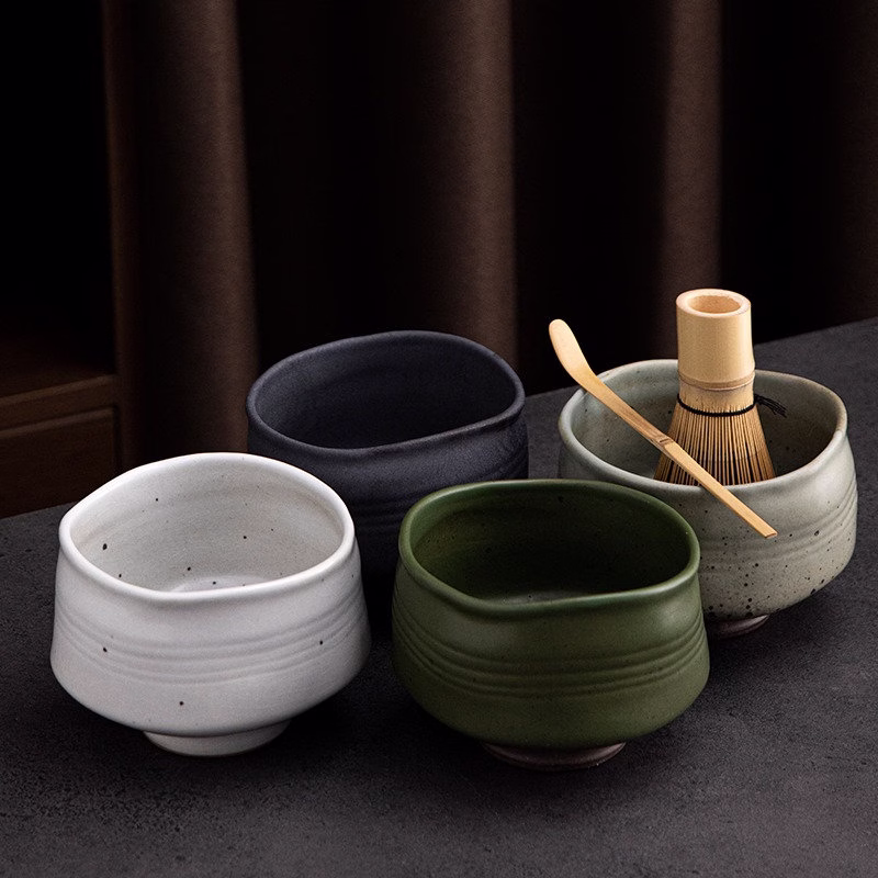 Utopiamugs Ceramic Matcha Set With Bamboo Whisk Tea Ceremony Sets