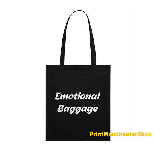 Emotional Baggage | Stanley Stella Organic Cotton Tote Funny 90's Humor Oddly Specific Bag