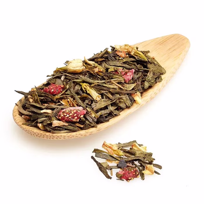 strawberry & Jasmine Green & White Tea | Loose Leaf Chinese