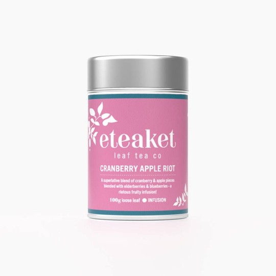 Cranberry Apple Riot Loose Leaf Fruit Tea Keep Tin 100g