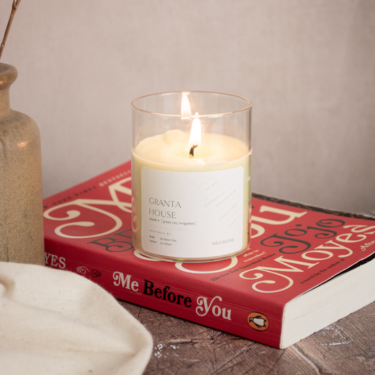 The Granta House Me Before You Scented Book Candle