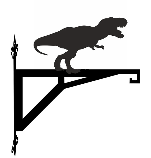 T Rex Modern Contemporary Hanging Bracket