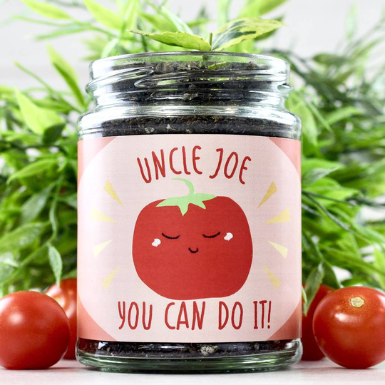Personalised Cherry Tomato Jar Grow Kit