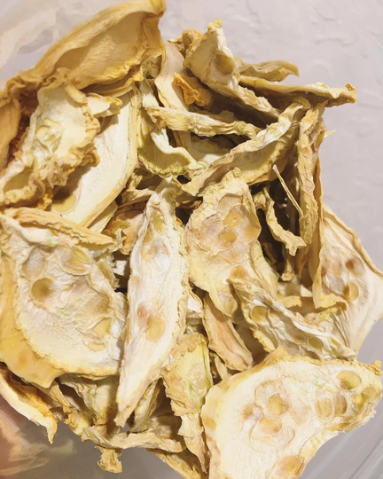 Dried 100% Organic, All-Natural, In-Shop Grown Yellow Squash Treats