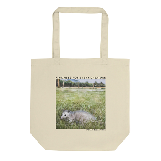 Opossum Tote Bag - Organic Cotton "Henrietta
