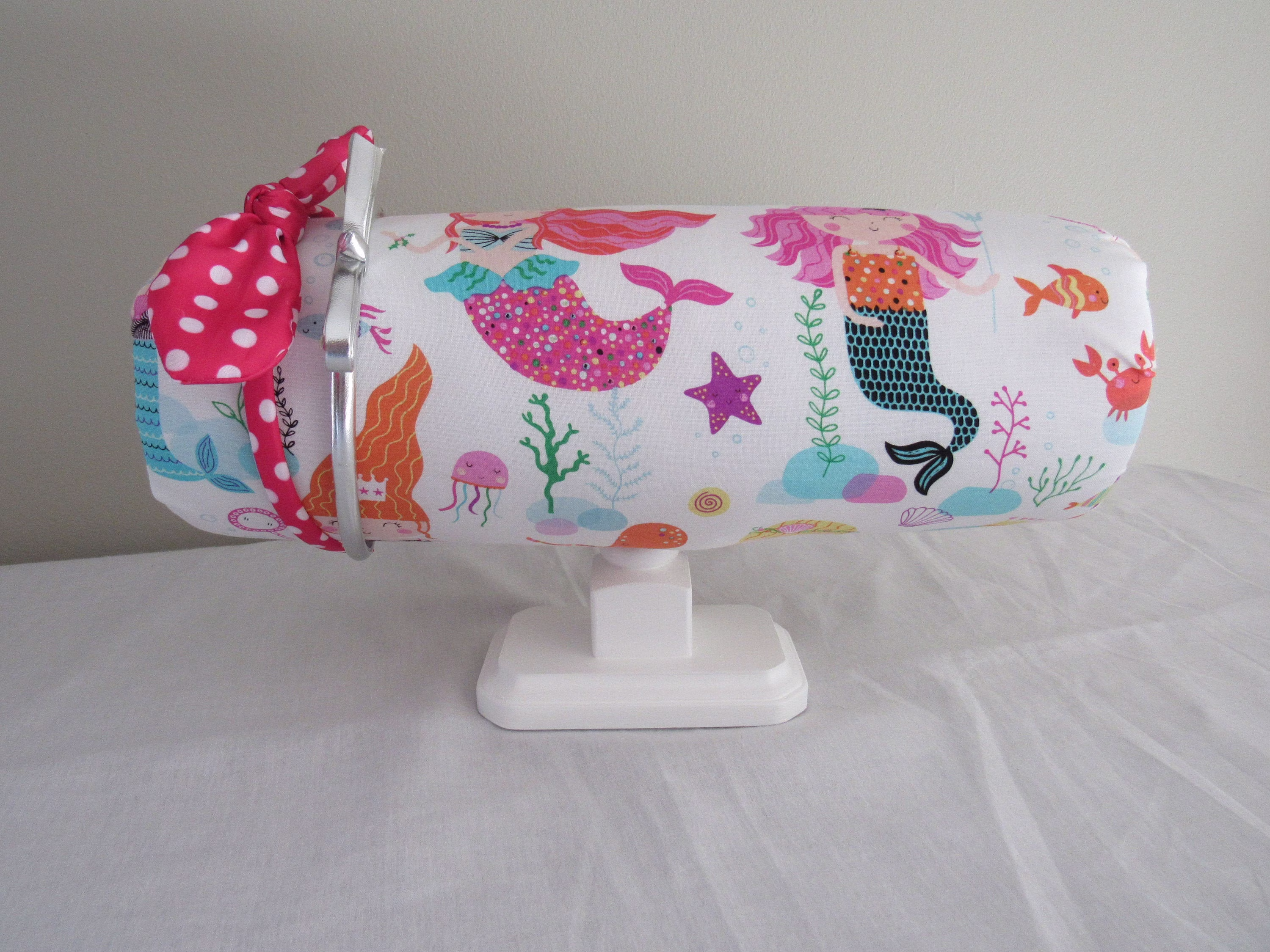 Headband Holder & Hair Bow Organizer, Mermaid Theme Girl Room Decor
