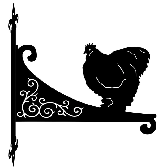 Cochin Ornamental Scroll Hanging Bracket