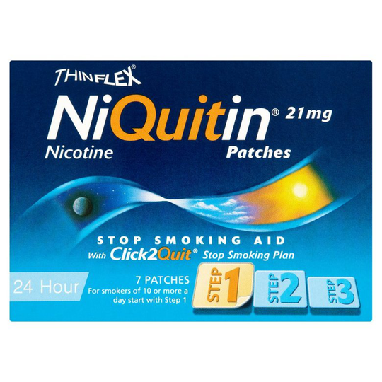 Niquitin 21Mg Patches 24 Hour Step 1 7 Patches