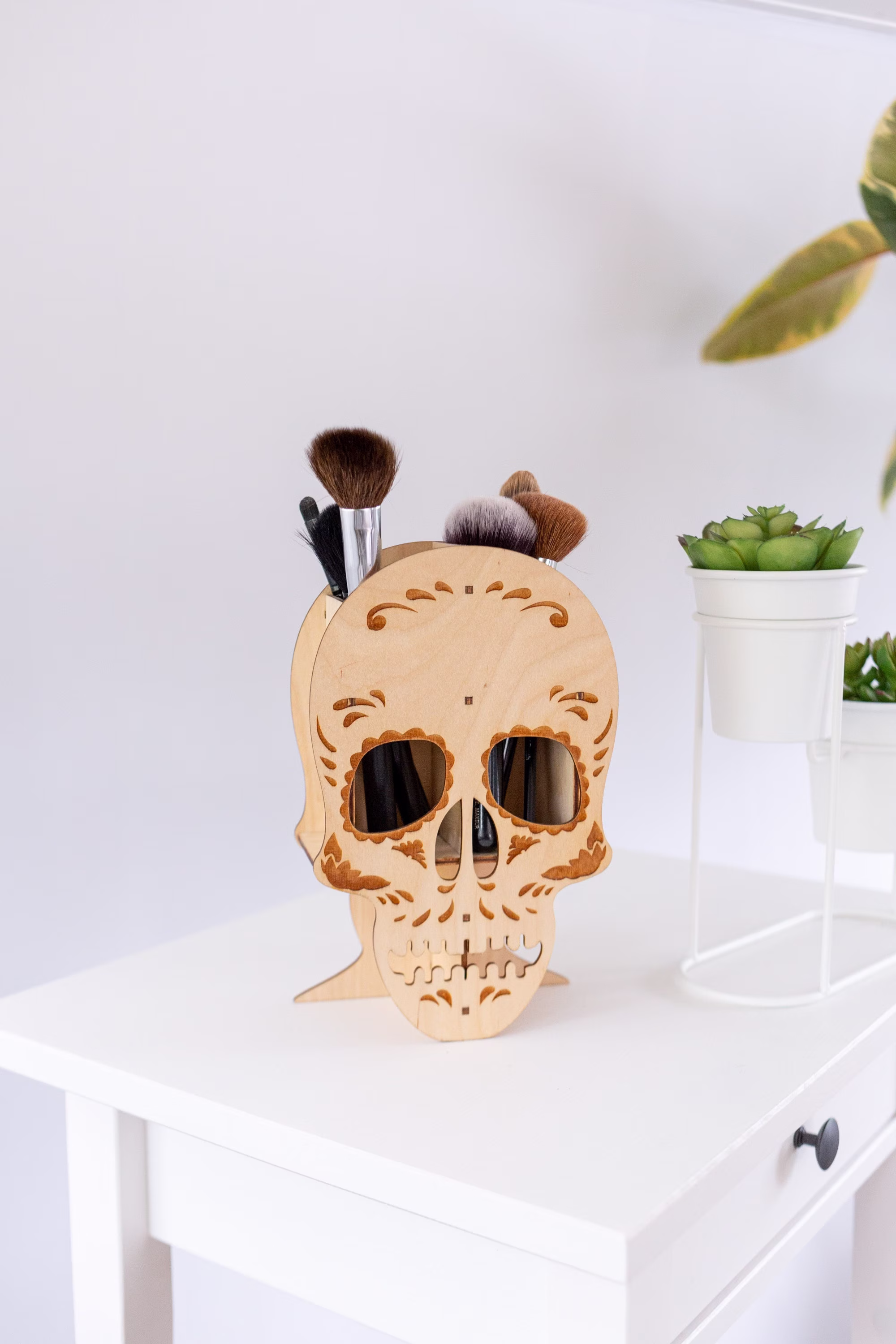 Makeup Brush Holder Cosmetic Organizer
