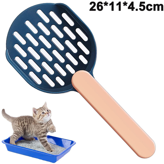Litter Scoop, Poop Scoop, Cat Litter Scoop, Plastic Scoop, indigo + powder
