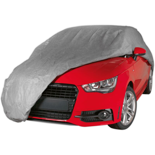 Sealey - sccm All Seasons Car Cover 3-Layer - Medium