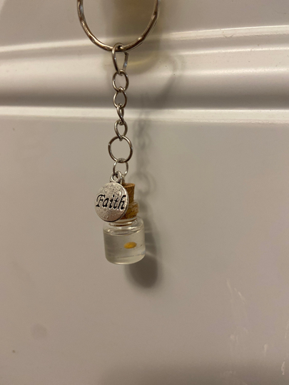 Mustard Seed Faith Keychain