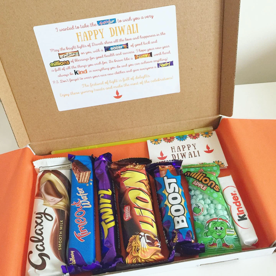 Diwali Gift - Chocolate Box Bandi Chhor Divas For Children Present