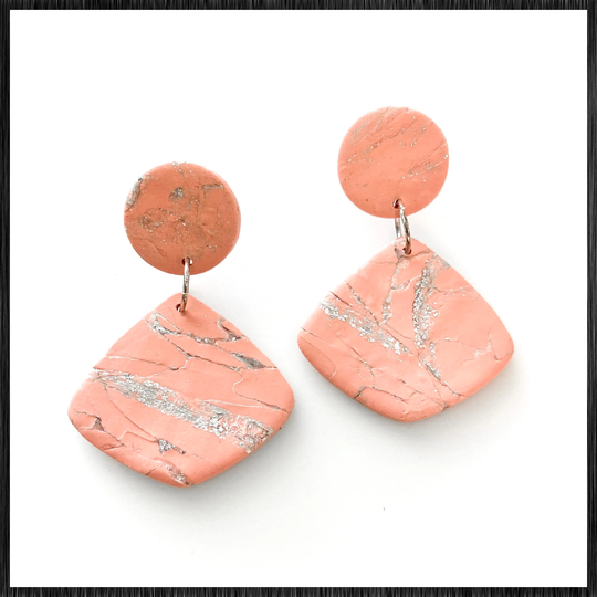 Organic Earrings, Coral Earrings Dangle, Boho Jewelry, Christmas Gift Ideas For Coworker, Stocking Stuffers Her, Best Sellers