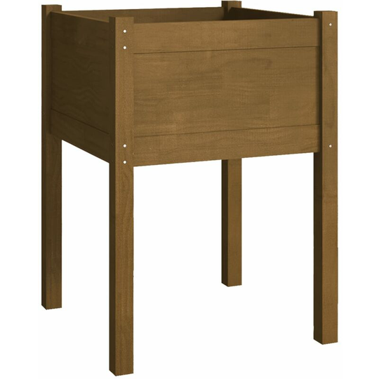 Vidaxl - Garden Planter Honey Brown 50x50x70 cm Solid Pinewood Brown